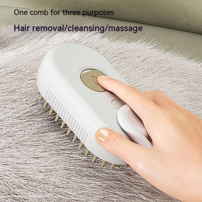 546379434 Cat Steam Brush Steamy Dog Brush 3 In 1 Electric Spray Cat Hair Brushes For Massage Pet Grooming Comb Hair Removal Combs Pet Pro