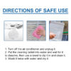 Air Conditioner Cleaning Tablet, Air Conditioner Cleaning Sheet For Household Air Conditioner