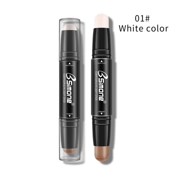 546522943 Double-Ended Highlighting Stick Concealer Nose-Shadow Highlighter To Fix Spots Side Shadow Highlighter Stick