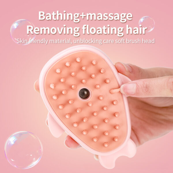 3-in-1 Rechargeable Pet Steam Brush