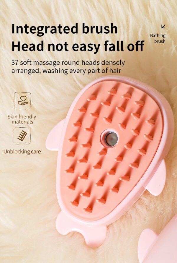 3-in-1 Rechargeable Pet Steam Brush