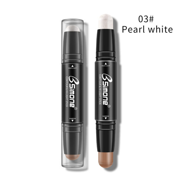 546522941 Double-Ended Highlighting Stick Concealer Nose-Shadow Highlighter To Fix Spots Side Shadow Highlighter Stick