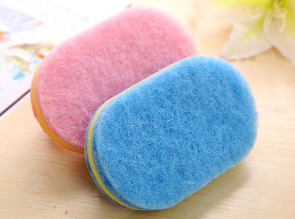 546375930 Kitchen Cleaning Bathroom Toilet Kitchen Glass Wall Cleaning Bath Brush Plastic Handle Sponge Bath Bottom