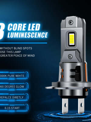 1:1 Non-destructive Installation H4 Integrated Direct Plug-in Car Lights H7 Car Lights Double-sided 8-bead Car LED Headlights